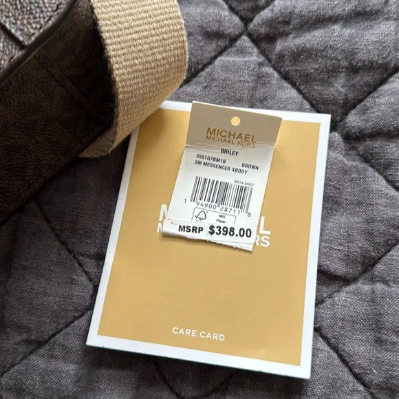 Briley Small Logo Messenger Bag NWT VS0013 - Picture 11 of 11